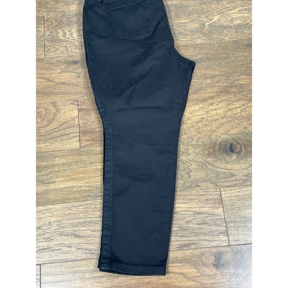TORRID Crop Aviator Skinny Mid-Rise Pants Black Sz 14 NWT - Picture 3 of 7